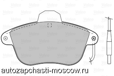 Продам Колодки Пежо Peugeot 605 передние valeo
