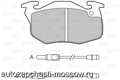 Продам Колодки дисковые п. Peugeot 205 87-98/405 87-96, Renault R19 88-95/Clio